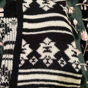 Knox Rose Stitch Open Cardigan